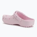 Crocs Classic Floral Cutout Clog розово мляко 4
