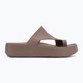 Дамски джапанки Crocs Getaway Platform Toe Loop truffle 2