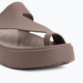 Дамски джапанки Crocs Getaway Platform Toe Loop truffle 7