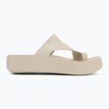 Дамски джапанки Crocs Getaway Platform Toe Loop sandstone 2