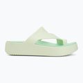 Дамски джапанки Crocs Getaway Platform Toe Loop jade tint 2