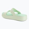 Дамски джапанки Crocs Getaway Platform Toe Loop jade tint 3