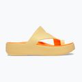Дамски джапанки Crocs Getaway Platform Toe Loop golden hour