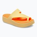 Дамски джапанки Crocs Getaway Platform Toe Loop golden hour 2