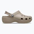 Дамски сабо Crocs Classic Platform Clog taupe 2