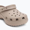 Дамски чехли Crocs Classic Platform Clog taupe 8