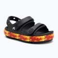 Детски сандали Crocs Crocband Cruiser Flames black