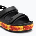 Детски сандали Crocs Crocband Cruiser Flames black 7