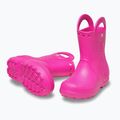 Детски гумени ботуши Crocs Handle It Rain Boot Kids Toddler pink crush 10