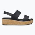 Дамски сандали Crocs Brooklyn Cork Low Wedge black/black 2