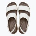 Дамски сандали Crocs Brooklyn Cork Low Wedge chalk 5