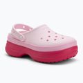 Чехли Crocs Classic Stacked Clog dragon fruit 2