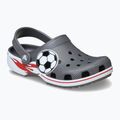 Детски чехли Crocs Classic Soccer Band Kids slate grey 9