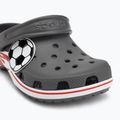 Детски чехли Crocs Classic Soccer Band Kids slate grey 8