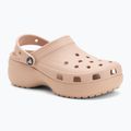 Дамски чехли Crocs Classic Platform Clog pink caramel 2