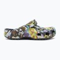 Чехли Crocs Classic Painted Floral black sand 3
