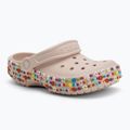 Детски чехли Crocs Classic Beaded Band Kids quartz