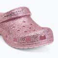 Детски чехли Crocs Classic Chunky Glitter pink milk 8