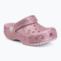Детски чехли Crocs Classic Chunky Glitter 211940 pink milk