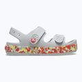 Детски сандали Crocs Crocband Cruiser Glow Confetti Band atmosphere/flame 2