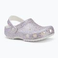 Детски чехли Crocs Classic Fantasy Glitter white 2