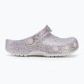 Детски чехли Crocs Classic Fantasy Glitter white 3