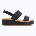 Дамски сандали Crocs Brooklyn Matte Wrap Low Wedge black/cashew 2