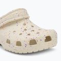 Детски чехли Crocs Classic Glow Paint Splatter summit white/multi 8