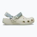 Детски чехли Crocs Classic Denim Flower Adjutment Backstrap summit white 10