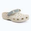 Детски чехли Crocs Classic Denim Flower Adjutment Backstrap summit white