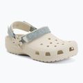 Детски чехли Crocs Classic Denim Flower Adjutment Backstrap summit white 2