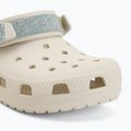 Детски чехли Crocs Classic Denim Flower Adjutment Backstrap summit white 8