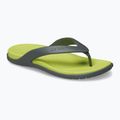 Джапанки Crocs Coast Flip slate grey/citrus 8