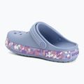 Детски чехли Crocs Crockband Glow Confetti Band blue haze/multi 4