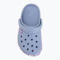Детски чехли Crocs Crockband Glow Confetti Band blue haze/multi 6