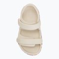 Детски сандали Crocs Crocband Cruiser Glow Confetti Band summit white/guava 5