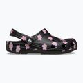 Детски чехли Crocs Classic Flower black 2