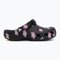 Детски чехли Crocs Classic Flower black 3