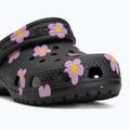 Детски чехли Crocs Classic Flower 212671 black 8