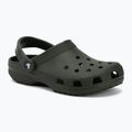 Чехли Crocs Classic army green 2