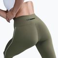 Дамски клин Nike One High-Waisted medium olive/white 4