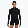 Nike Tempo Dri-Fit 1 / 4 Zip дамски потник за бягане черен