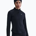 Дамски суитшърт за бягане Nike Tempo Swoosh Run Dri-Fit 1/4-Zip black/white