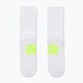 Чорапи Nike Running Midweight Crew white/volt/black 3