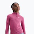 Детска блуза с дълъг ръкав за тренировка Nike Dri-Fit 1/4 Zip sweet beet/white 4