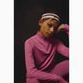 Детска блуза с дълъг ръкав за тренировка Nike Dri-Fit 1/4 Zip sweet beet/white 7