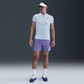 Мъжка тениска Nike Court Dri-Fit Victory небесносиньо / черно 5