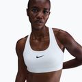Спортен сутиен Nike Swoosh Medium Support white/black
