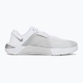 Дамски обувки за вдигане на тежести Nike Metcon 10 white/platinum tint/metallic silver 2