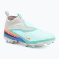 Детски футболни обувки Nike United Phantom 6 High Academy Jr FG/MG pistachio frost/hyper orange